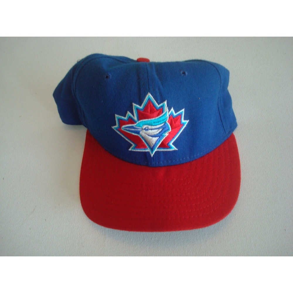 TORONTO BLUE JAYS NEW ERA SCRIPT 90S SNAPBACK GOLF BEACH HAT CAP VINTAGE EE2